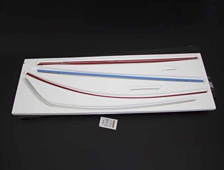 Renault Megane 4 Sedan Krom Cam Çerçevesi 12 Parça 2016-2020 Arası