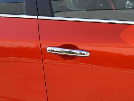 Renault Clio 5 Krom Kapı Kolu Sensörsüz 2 Kapı 4 Parça 2019 ve Sonrası