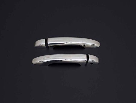 Renault Clio 5 Krom Kapı Kolu Sensörsüz 2 Kapı 4 Parça 2019 ve Sonrası