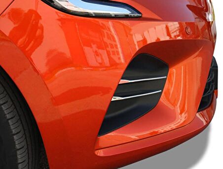 Renault Clio 5 Krom Sis Farı Çıtası 4 Parça 2019 ve Sonrası