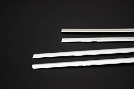 Renault Clio 5 Krom Cam Çıtası 8 Parça 2019 ve Sonrası