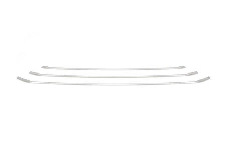 OMSA Renault Express Krom Ön Tampon Alt Çıtası 3 Parça 2021 ve Sonrası