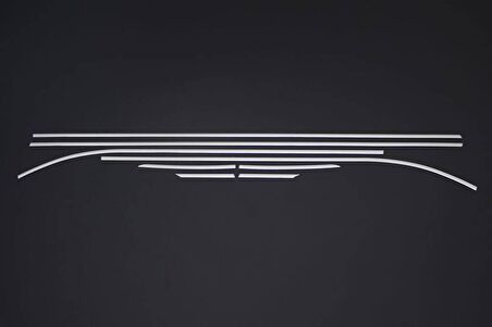 Seat Leon 5F Krom Cam Çıtası 8 Parça 2012-2017 Arası