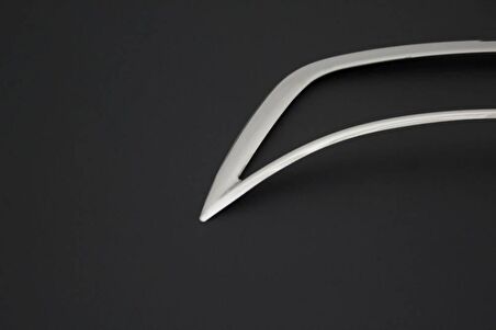 Skoda Octavia A7 Krom Egzoz Ucu Arka Difüzör 3 Parça 2013 ve Sonrası