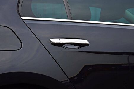Skoda Scala Krom Kapı Kolu 4 Kapı 8 Parça (Sensörsüz) 2020 ve Sonrası