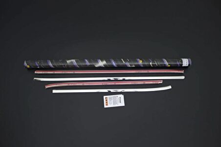 Toyota Hilux Krom Cam Çıtası 4 Parça 2006-2014 Arası