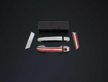 Toyota C-HR Krom Kapı Kolu 4 Kapı 6 Parça 2016 ve Sonrası