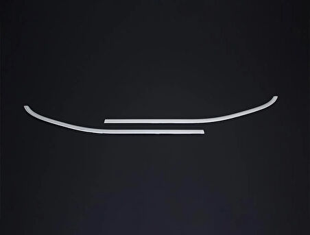 OMSA Toyota Proace City Krom Cam Alt Çıtası 2 Parça 2019 ve Sonrası