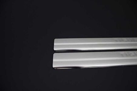 VW Tiguan Krom Kapı Eşiği 4 Parça 2007-2015 Arası