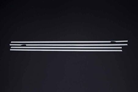 VW Golf 6 Krom Cam Çıtası 4 Parça 2010-2013 Arası