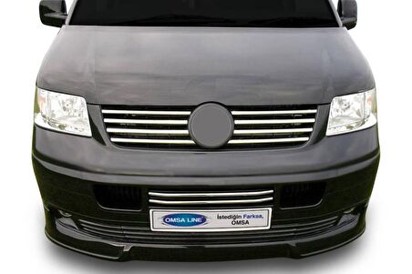 VW T5 Transporter Krom Ön Panjur 8 Parça 2003-2010 Arası