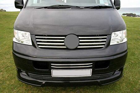 VW T5 Transporter Krom Ön Tampon Çıtası 2 Parça 2003-2010 Arası