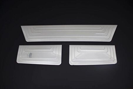 VW T5 Transporter Krom Kapı Eşiği 3 Parça Yazısız 2003 ve Sonrası VAN