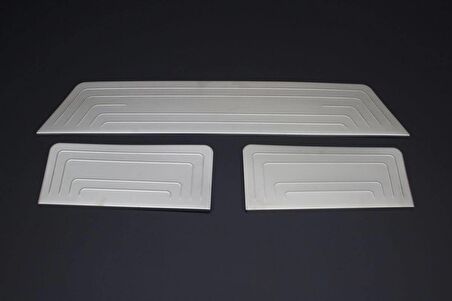 VW T6 Caravelle Krom Kapı Eşiği 3 Parça Taşlı 2015 ve Sonrası