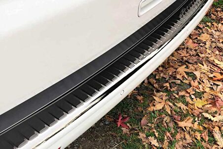 VW T5 Transporter Siyah Krom Arka Tampon Eşiği 2003-2014 Arası