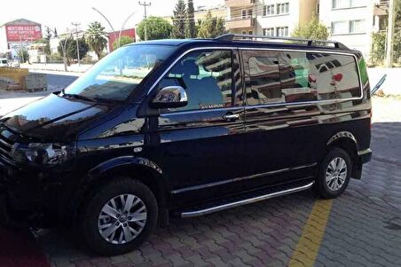VW T5 Caravelle Krom Cam Çerçevesi 14 Parça Tek Sürgü Kısa Şase 2003 ve Sonrası