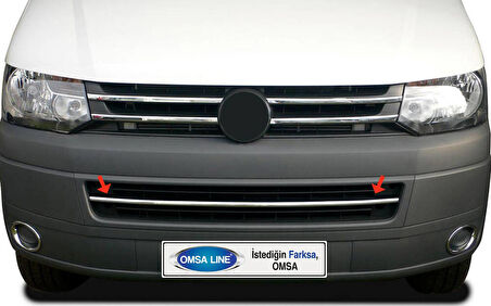 VW T5 Multivan Krom Ön Tampon Çıtası 2003-2010 Arası