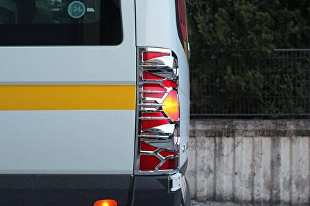 VW Crafter Krom Stop Çerçevesi 2 Parça Abs 2006-2017 Arası