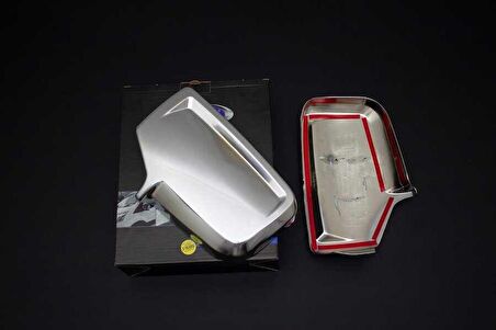 VW Crafter Saten Krom Ayna Kapağı Abs 2 Parça 2006-2017 Arası