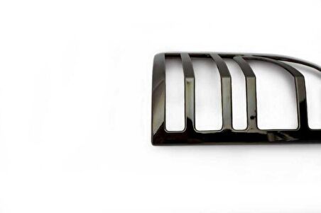 VW T5 Multivan Siyah Krom Stop Çerçevesi 2 Parça Abs 2010-2014 Arası