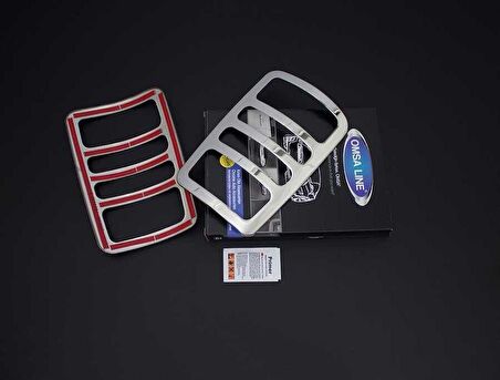 VW Caddy Krom Stop Çerçevesi 2 Parça 2010-2014 Arası