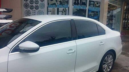 VW Jetta Krom Cam Çıtası 6 Parça 2011 ve Sonrası