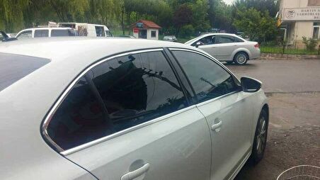 VW Jetta Krom Cam Çıtası 6 Parça 2011 ve Sonrası