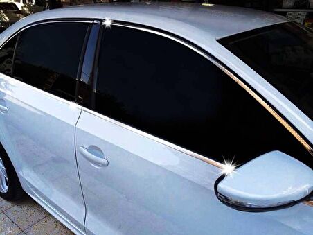 VW Jetta Krom Cam Çerçevesi 12 Parça 2011 ve Sonrası
