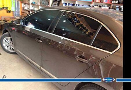 VW Jetta Krom Cam Çerçevesi 12 Parça 2011 ve Sonrası