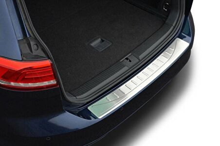 VW Passat B8 SW Krom Taşlı Arka Tampon Eşiği 2015 ve Sonrası