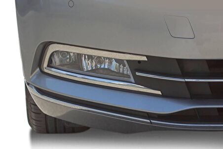 VW Passat B8 Krom Sis Farı Çerçevesi 2 Parça 2015-2019 Arası