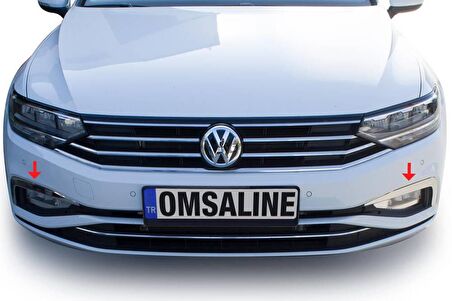 VW Passat B8.5 Krom Sis Farı Çerçevesi 2 Parça 2019 ve Sonrası