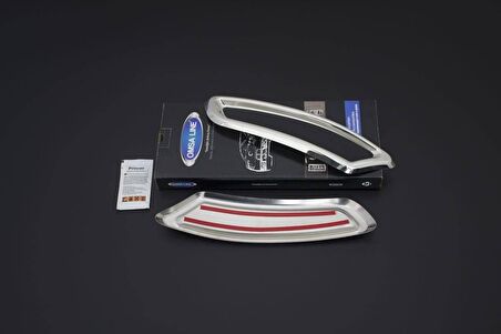 VW Passat B8 Krom R Line Difüzör Egzoz Çerçevesi 2015-2019 Arası