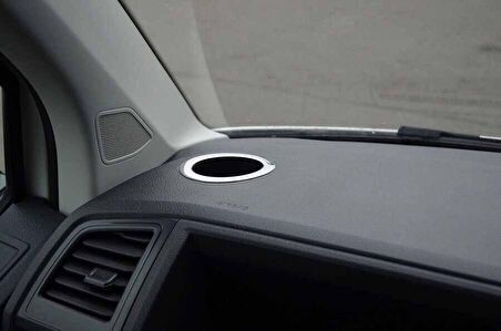 VW T6 Transporter Krom Bardaklık Çerçevesi 2 Parça 2015 ve SonrasıVAN
