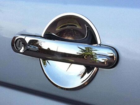 VW T6 Transporter Krom Kapı Kolu Tası 3 Kapı 2015 ve Sonrası VAN