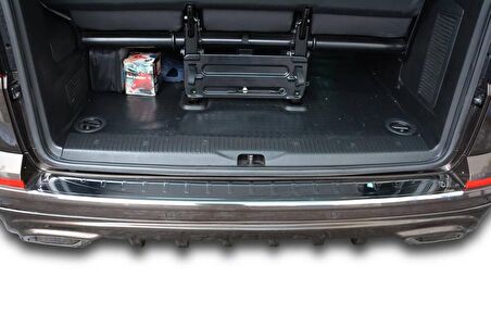 VW T6 Transporter Krom Arka Tampon Eşiği Tek Kapı 2015 ve Sonrası