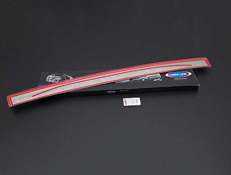 VW T6 Transporter Krom Arka Tampon Eşiği (Çift Kapı) 2015 ve Sonrası