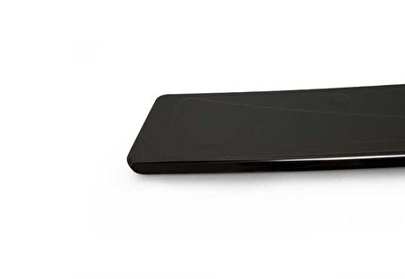 VW T6 Transporter Siyah Krom Arka Tampon Eşiği (Çift Kapı) 2015 ve Sonrası