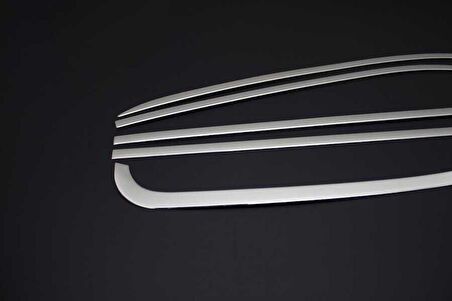 VW T6 Transporter Krom Cam Çerçevesi 14 Parça Tek Sürgü Uzun Şase 2015 ve Sonrası