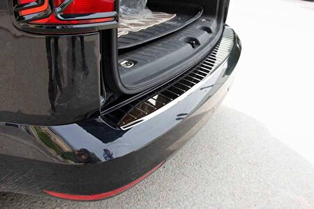 VW Caddy Siyah Krom Arka Tampon Eşiği 2015-2020 Arası