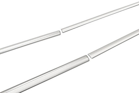 OMSA VW T-Cross Krom Cam Alt Çıtası 4 Parça 2024 ve Sonrası