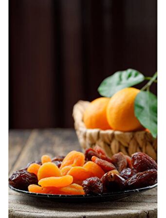 Kuru Sarı Kayısı 500 gr. (Orta Boy ~100 Adet/kg)