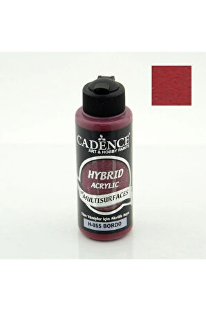 Hybrıd Akrilik Multısurfaces H-055 Bordo 120ml
