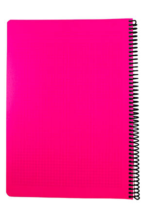 Mynote Flex A4 140 Yaprak Kareli Spiralli Plastik Kapak Defter