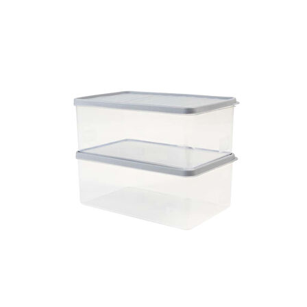 Derin Dondurucu Saklama Kabı – Kapaklı – Şeffaf, BPA’sız, Sızdırmaz