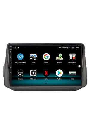CİTROEN NEMO ANDROİD 10 MULTİMEDYA CARPLAY 2GB RAM + 32GB HDD NAVİGASYON EKRAN