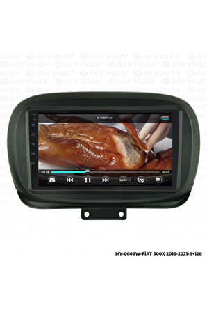 FİAT 500X ANDROİD 12 MULTİMEDYA CARPLAY 4GB RAM+64GB HDD NAVİGASYON EKRAN