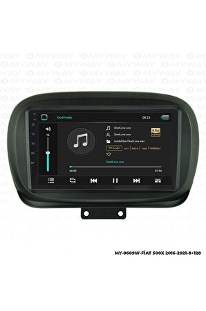 FİAT 500X ANDROİD 12 MULTİMEDYA CARPLAY 4GB RAM+64GB HDD NAVİGASYON EKRAN