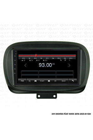 FİAT 500X ANDROİD 12 MULTİMEDYA CARPLAY 4GB RAM+64GB HDD NAVİGASYON EKRAN