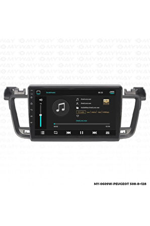 PEUGEOT 508 ANDROİD 12 MULTİMEDYA CARPLAY 4GB RAM+64GB HDD NAVİGASYON EKRAN